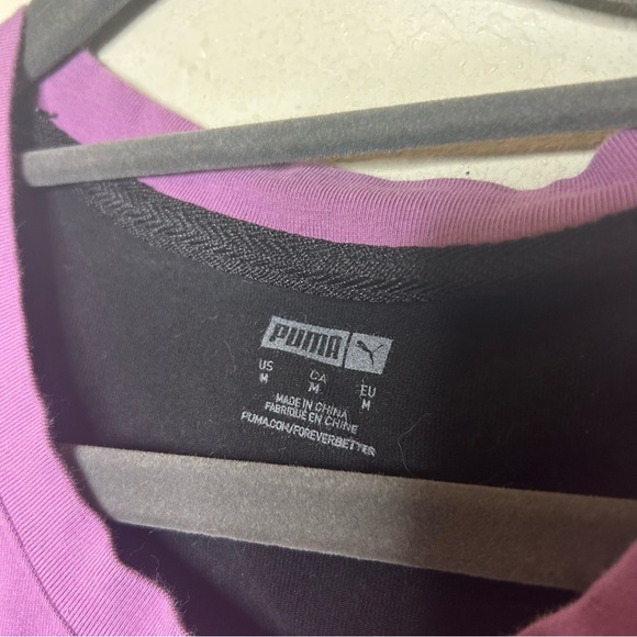 Puma Women's Purple and Black Athletic Dress Size Medium - Picture 4 of 5